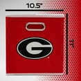 thumbnail image 2 of Franklin Sports Storage Bin - Georgia Bulldogs Organizers - 11" x 10.5" x 10.5" - College Officially Licensed, 2 of 8