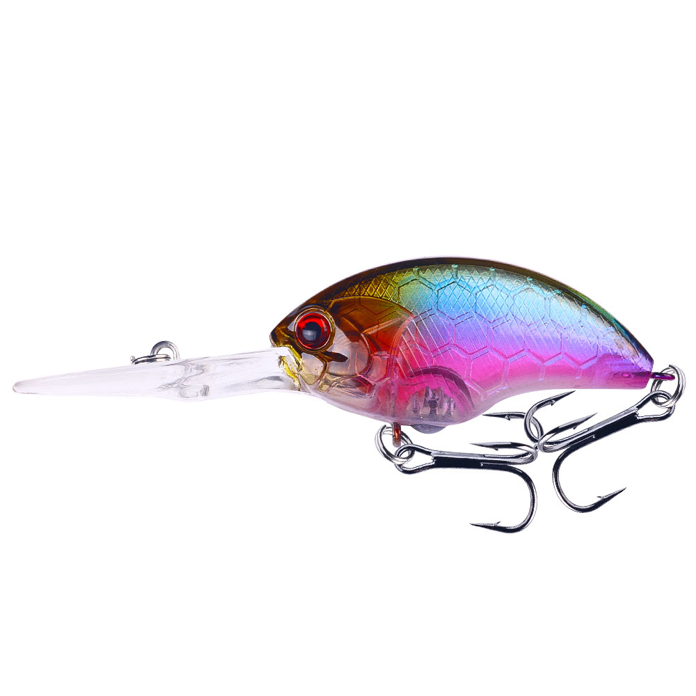 HENGJIA Crankbait Crankbaits for Bass Fishing Crappie Lures Deep Diving Crankbait 3.54inches Bass Crankbaits