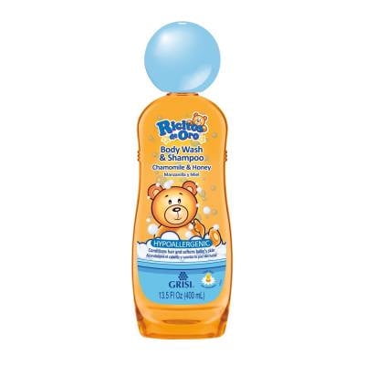 Body wash & Shampoo Ricitos de Oro manzanilla y miel 400 ml