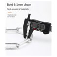 thumbnail image 4 of 120cm Mountain Bike Bicycle Lock Anti-Theft Key Lock Mountain Bike Electric Bike Chain Lock, 4 of 5