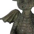 thumbnail image 1 of Dragon Reading Book Statue, Dragon Sculpture Cute Exquisite  Resin Sunproof Waterproof  for Garden for Tree, 1 of 7