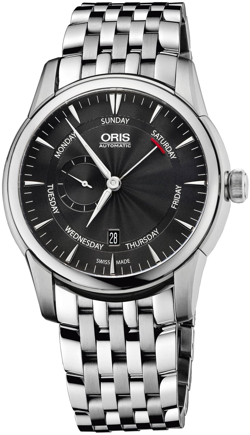 oris artelier small second pointer date