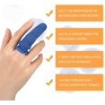 thumbnail image 2 of 10 Pack Tubular First Aid Finger Bandages Blue, 2 of 5