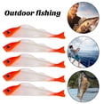 thumbnail image 3 of Ettsollp 5Pcs Soft Bait 2.7g/7cm 3D Simulated Fish Eyes Soft Worm Fishing Lure Small Mini Natural Swimming Style Bait, 3 of 8