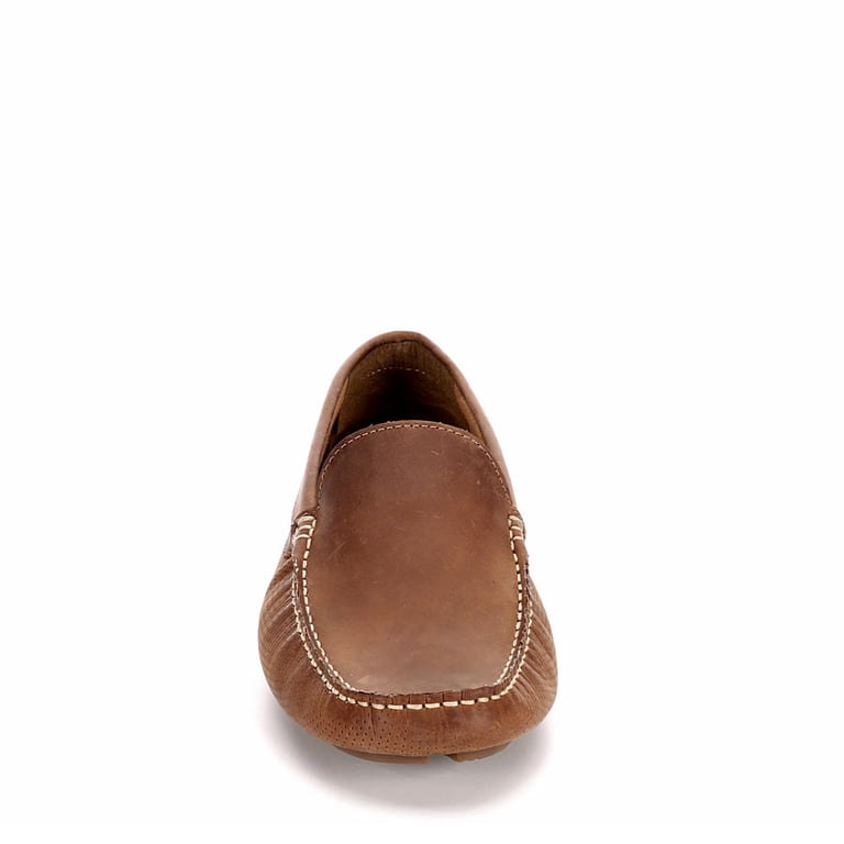 Franco Fortini Mens Nova Slip On Loafer Shoes, Tan, US 13  display picture 3