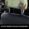thumbnail image 6 of Headrest Covers for Cars Accessories Interior for Women Men 2Pcs - Quirky Owl Head Rest Cover for Car Decorations, Car Headrest Cover for Car Decor Interior, 6 of 8