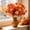 A, variant on PiGOGI Outdoor Artificial Flowers Realistic Silk Morning Glory Autumnal Faux Blooms for Porch Patio Window Box