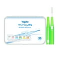 thumbnail image 2 of Tooth Gap Brush Safe Ergonomic Telescopic Health Care Interdental Brush ,Green, 2 of 8