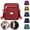 Red, variant on Clossjun Nylon Crossbody Bags For Women Daily Wear Purses Adjustable Belt Handbags Casual Messenger Bag Waterproof For Female Work Out Black