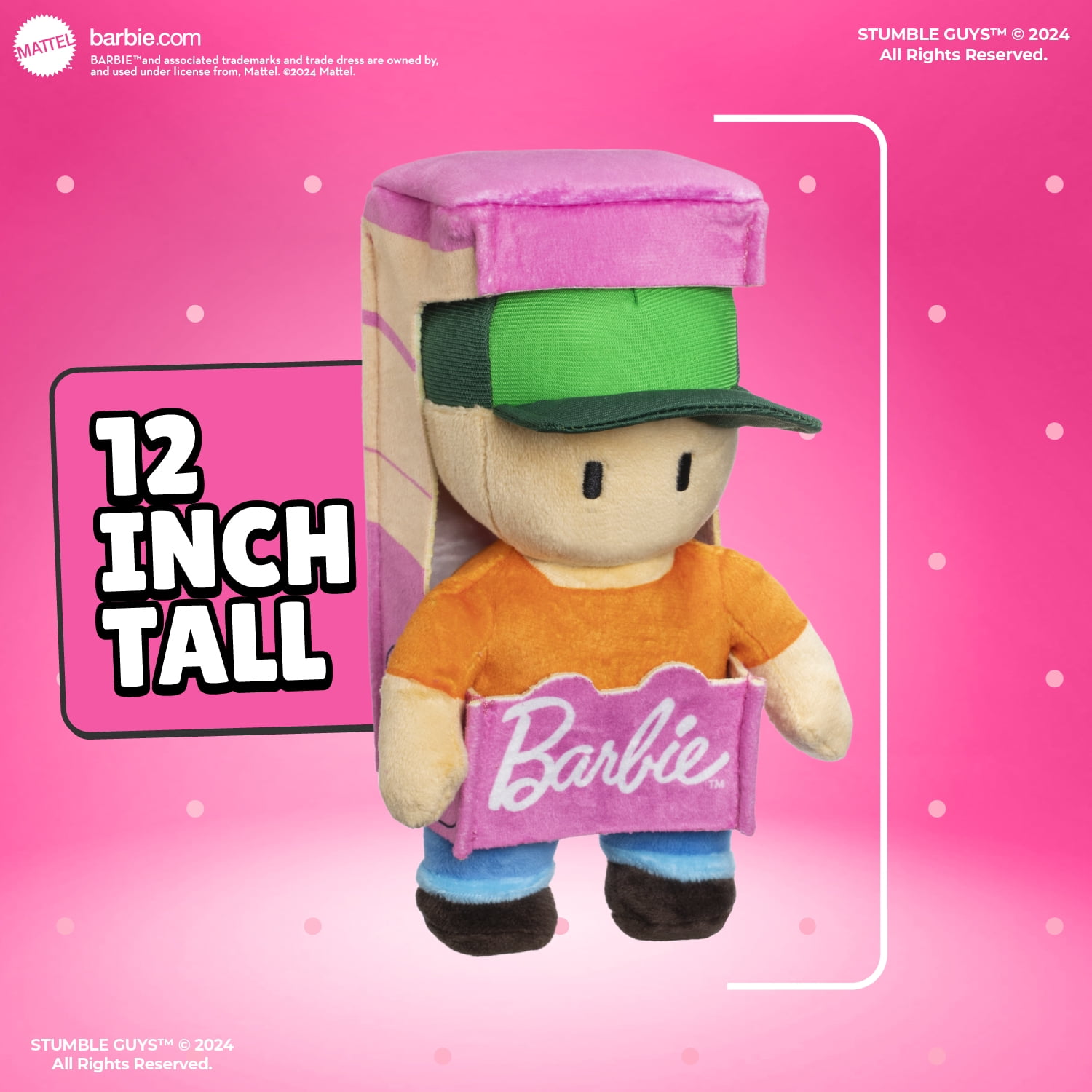 Stumble Guys x Barbie Huggable Plush