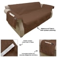 thumbnail image 2 of Funda de sofá PETMAKER 100% impermeable para sofá de 3 cojines, 2 of 6