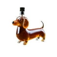 thumbnail image 2 of Sausage Dog Whiskey Bottle, 2025 New Unique Glass Decanter for Whiskey Decanter Set, Whiskey Sausage Dog Decanter Gifts for Men Dad, Husband, Home Bar Decoration for Whiskey Lovers, 2 of 6