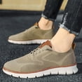 thumbnail image 3 of Zapatos casuales Brock de talla grande 48 para hombre, de moda, con superficie tejida, transpirables, ligeros y deportivos, 3 of 6