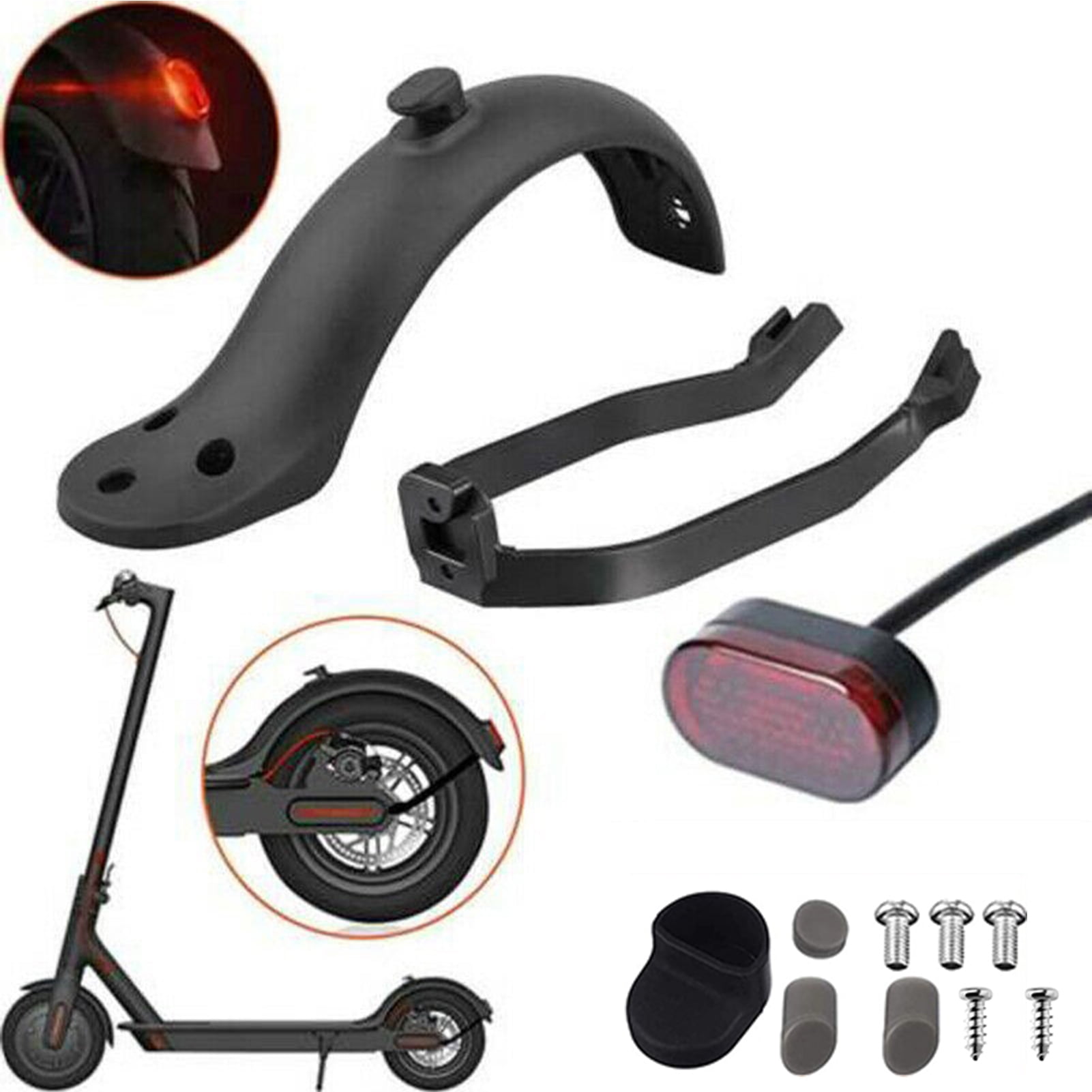 For Xiaomi M365 Electric Scooter Rear Fender Mud Guard Taillight Bracket Screws For Xiaomi M365 Electric Scooter Rear Fender Mud Guard Taillight Bracket Screws