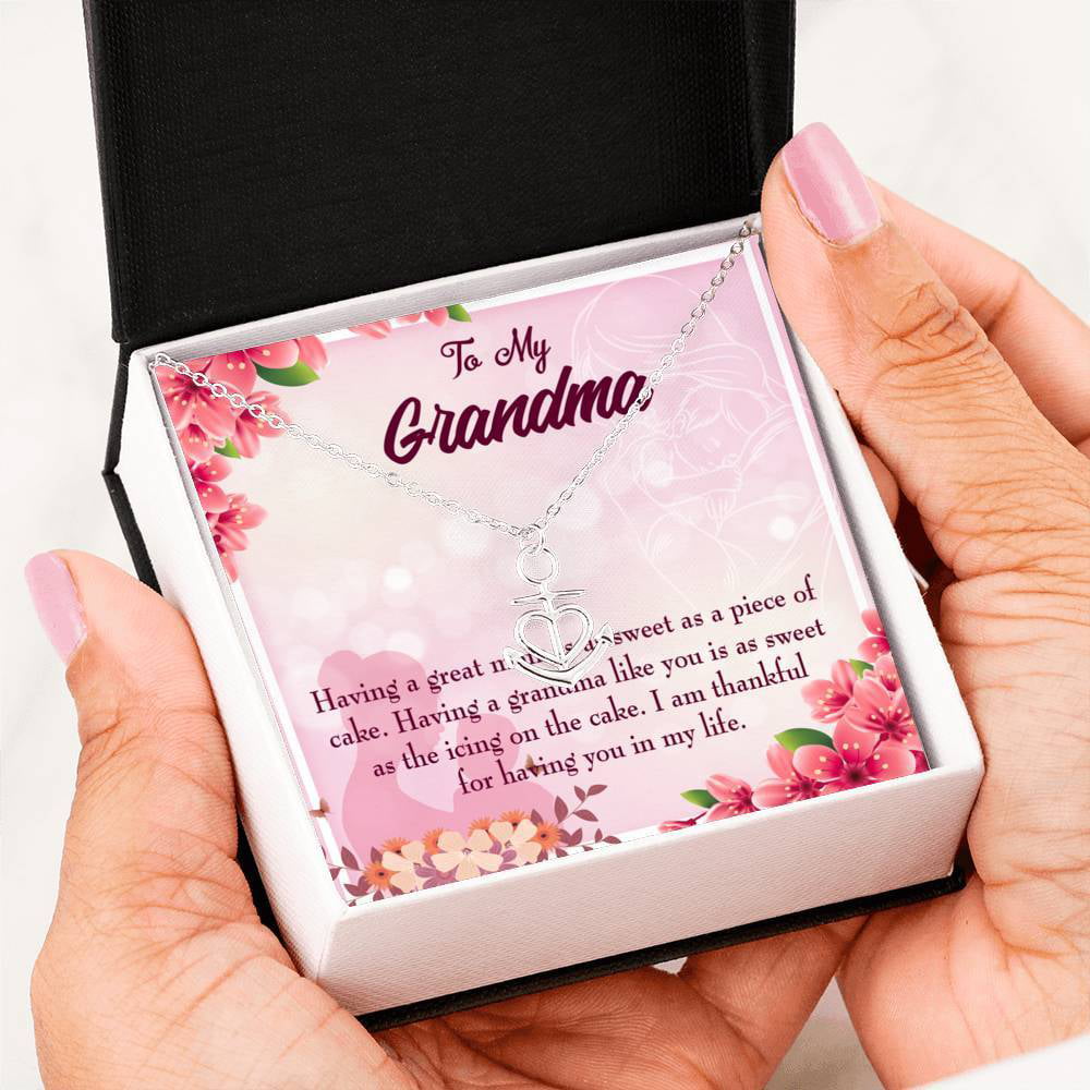 Express Your Love Gifts Grandmother Necklace Gift, Great