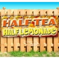 thumbnail image 1 of Half Tea Half Lemonade 13 oz Vinyl Banner With Metal Grommets, 1 of 4