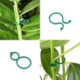 thumbnail image 4 of 50 Uds. Clips de plástico para plantas, anillos para plantas, Clips para flores de jardín para soportes de plantas, 4 of 5
