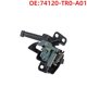 thumbnail image 2 of Car Hood Latch Hood Lock Hood Lock Machine 74120-TR0-A01 for 1.5L 1.8L 2.4L 2012 2013 2014 2015, 2 of 5
