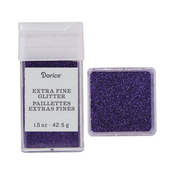 Extra Fine Glitter: Muse Purple, 1.5 ounces