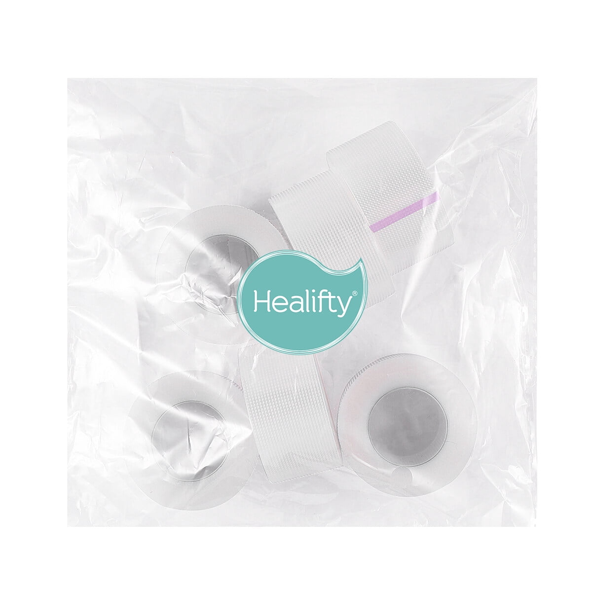 Shuliwen medical tape 6 Rolls Medical Tape Pressure Sensitive Skin Tape Clear Surgical Tape PE Microporous First Aid Tape