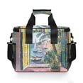 thumbnail image 7 of FORMRS Insulated Cooler Bag 24 Cans Capacity Soft Leakproof Lunch Box with Side Pockets, Ocean Boat, 7 of 7