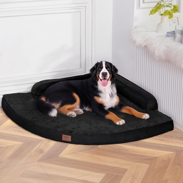 Cama para Perros MEKIY Ortopédica con Laterales para Perros Extra Grandes
