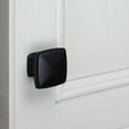 thumbnail image 5 of GlideRite 1-1/4 in. Square Cabinet Knob, Matte Black, 5 of 5