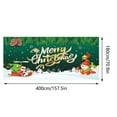 2025 New Christmas Garage Door Banner Mural Cover Holiday Decoration