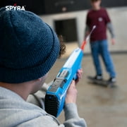 SPYRA Electric Water Blaster, Outdoor LED Squirt Toy Game, SpyraGO, Blue