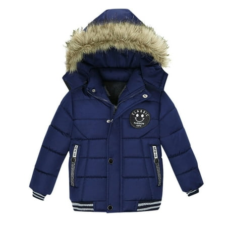 

Children Winter Boy Jacket Coat Hooded Coat Fashion Kids Warm Clothes Jacket Boys Coat&jacket