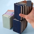 thumbnail image 5 of Denhf Lined Pocket Journal Notebook, A7 Small Hardcover Notebook, Portable Mini Journal for Writing and Note Taking, 200 Pages Note Pads, Office Supplies, Classroom Must Haves, 4.3" x 3", Dark Green, 5 of 6