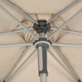 thumbnail image 4 of Safavieh Hurst 9' Market Crank UV Resistant Patio Umbrella, Beige, 4 of 6