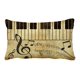 thumbnail image 1 of Funda de almohada ABPHQTO Piano Vintage 50x75 cm, 1 of 1