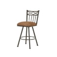 thumbnail image 4 of Iron Mountain 1103130 Alexander Swivel Bar Stool- 30 in. Seat Height - Black, 4 of 4