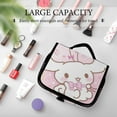 thumbnail image 6 of Cinnamoroll Hanging Travel Toiletry Bag Makeup Cosmetic Bag Organizer for Women Girls, 6 of 7