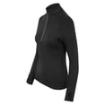 thumbnail image 3 of AWDis Cool Womens Cool-Flex Half Zip Long-Sleeved Base Layer Top, 3 of 3