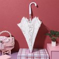 thumbnail image 4 of Lace Umbrella Scene Props Lace Parasol Umbrella for Wedding Stage Performance Photography, 4 of 8