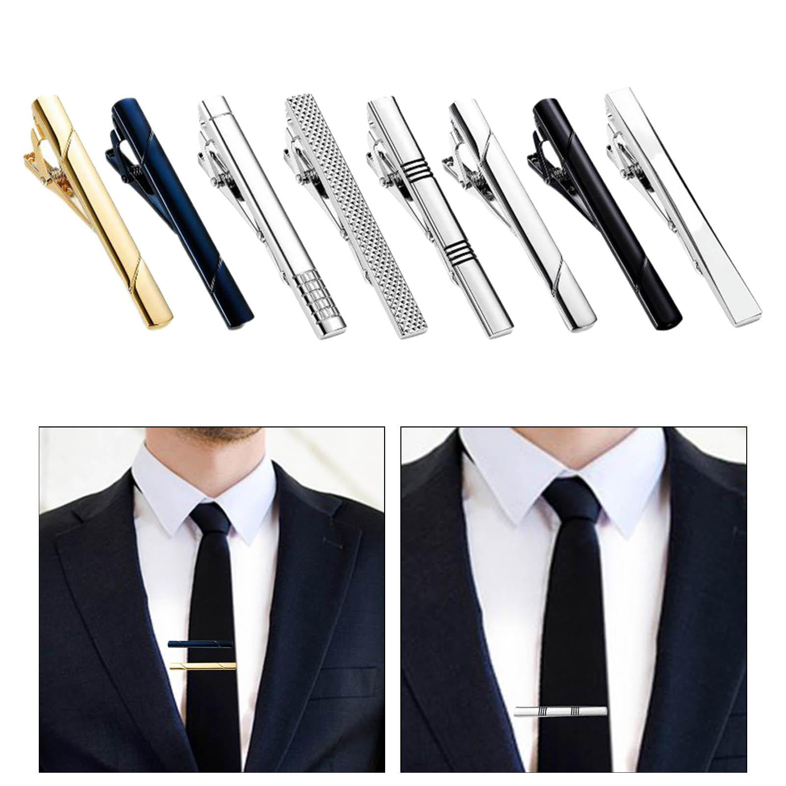 Tie Pin For Men Classic Meter Tie Clips Copper Tie Bar Quality