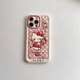 thumbnail image 1 of Cute Cartoon Anime Role Hello Kitty Invisible Bracket Phone Cases for IPhone 11 12 13 14 15 Pro Max Soft Anti-fall Protect Cover ZR, 1 of 7