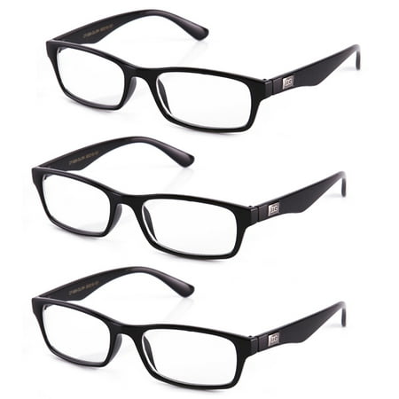 IG Unisex Clear Lens Plastic Fashion Glasses
