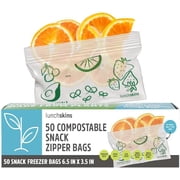 Lunchskins Ziptop Compostable Snack Food Storage Bags