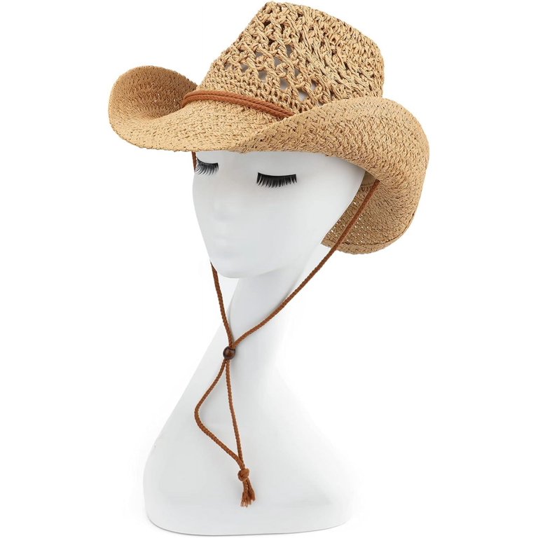 Stunning straw hat with khaki color trim and band Gossifan Women main image 4