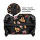 thumbnail image 2 of Fotbe Rose Flower Bear Funda Protectora para Equipaje, Antirrayones y Resistente a la Suciedad, Compatible con Maletas de 18 a 32 Pulgadas-Medium, 2 of 7