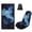 Blue Axolotl, variant on KUIFORTI Blue Turtle Floral Car Seat Towel Cover Easy to Install Post-Workout Car Seat Protector for Gym Outdoor Sport, Picnic, Beach, Pet Dog Travel Sweat Absorption Versatile Front Protector