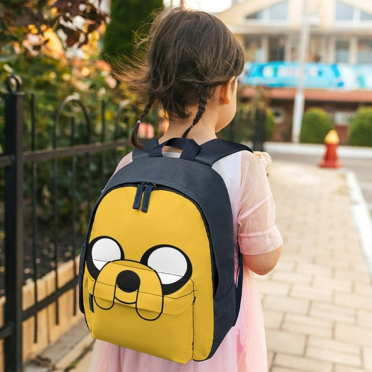 Kids Backpack With Reflective Strip – Husky Dog Design School Bag For Boys & Girls
