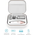 thumbnail image 2 of PureNail Luxe Rechargeable anicure Set - 12-Piece Cordle Electric Nail Drill with 9 Sapphire Filing Attachment , ultiple Speed with LED Grooming Light - Include Storage Bag, 2 of 8