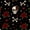 Color 4, variant on Peel and Stick Wallpaper Skull Rose Hearts Gothic vintage ornate floral elements 17.7"x118" Contact Paper Removable Self Adhesive Waterproof Wall Decor for Bedroom Kitchen Cabinets