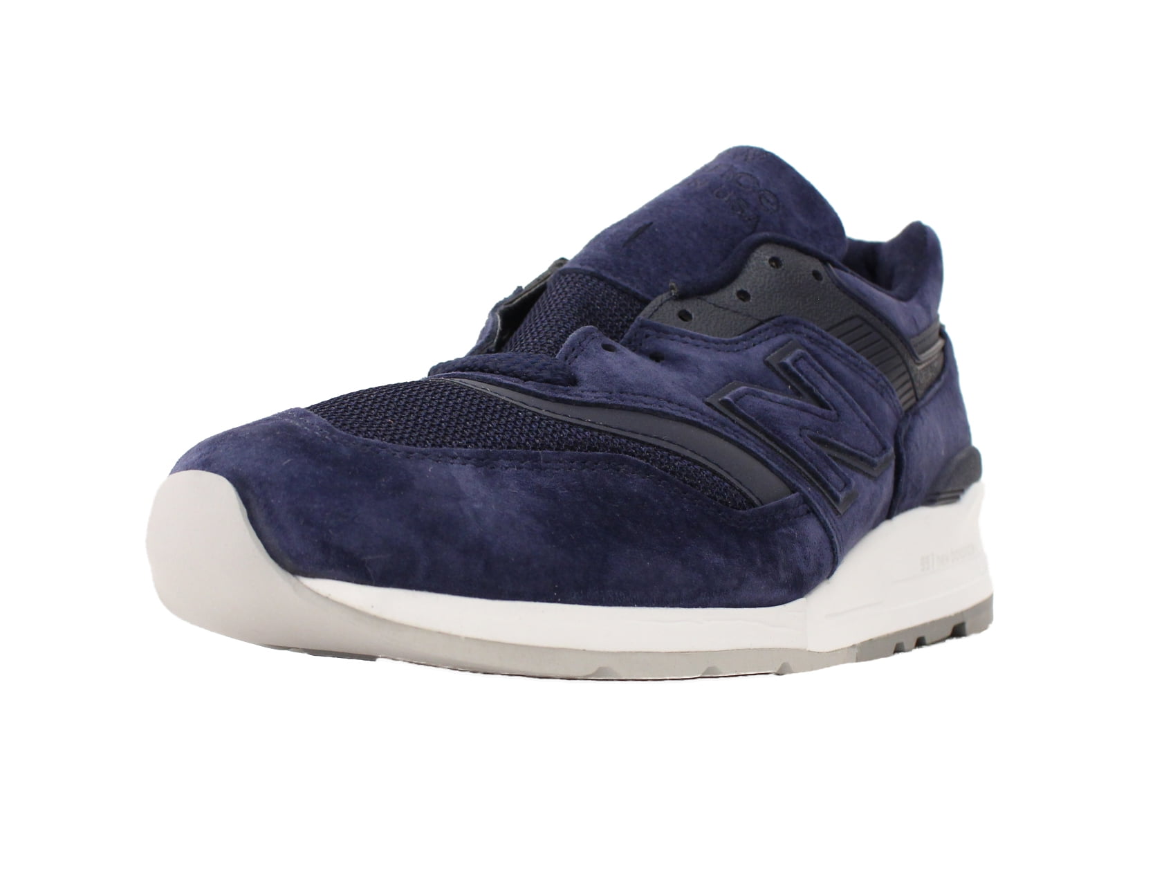 NEW BALANCE 997 SZ 8.5 MADE IN USA NAVY BLUE GREY WHITE M997CO - Walmart.com
