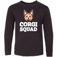 thumbnail image 3 of Inktastic Dog Corgi Squad Long Sleeve Youth T-Shirt, 3 of 5