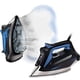 thumbnail image 3 of Plancha Rowenta DW5360 Focus Xcel de 1750 vatios con bomba de vapor, antigoteo y suela de 400 orificios, color azul (renovada), 3 of 5